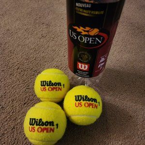 Wilson US Open Tennis Balls Extra Duty Felt ( 3 count)